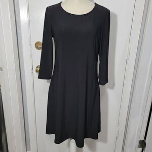 Nik and nash black fit and flare dress